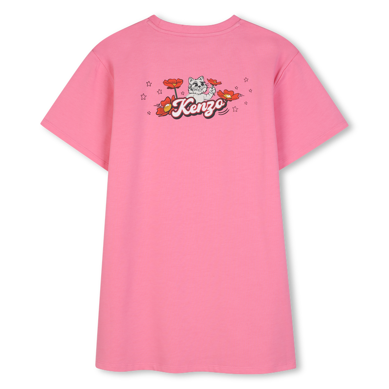 Vestido de manga corta KENZO KIDS 
                        NI&Ntilde;A