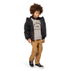 Chaqueta acolchada con capucha KARL LAGERFELD KIDS 
                    NI&Ntilde;O