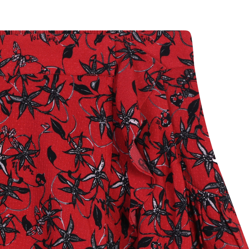 Falda con volantes ZADIG & VOLTAIRE 
                        NI&Ntilde;A