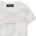 Camiseta de manga corta KARL LAGERFELD KIDS 
                    NI&Ntilde;A