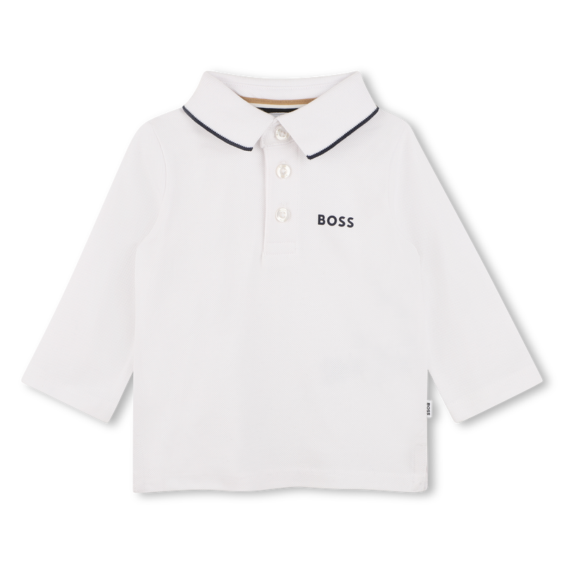 Polo de manga larga BOSS 
                        NI&Ntilde;O