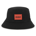 Gorro reversible bimaterial HUGO 
                    NI&Ntilde;O