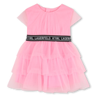 Vestido formal KARL LAGERFELD KIDS 
                    NI&Ntilde;A
