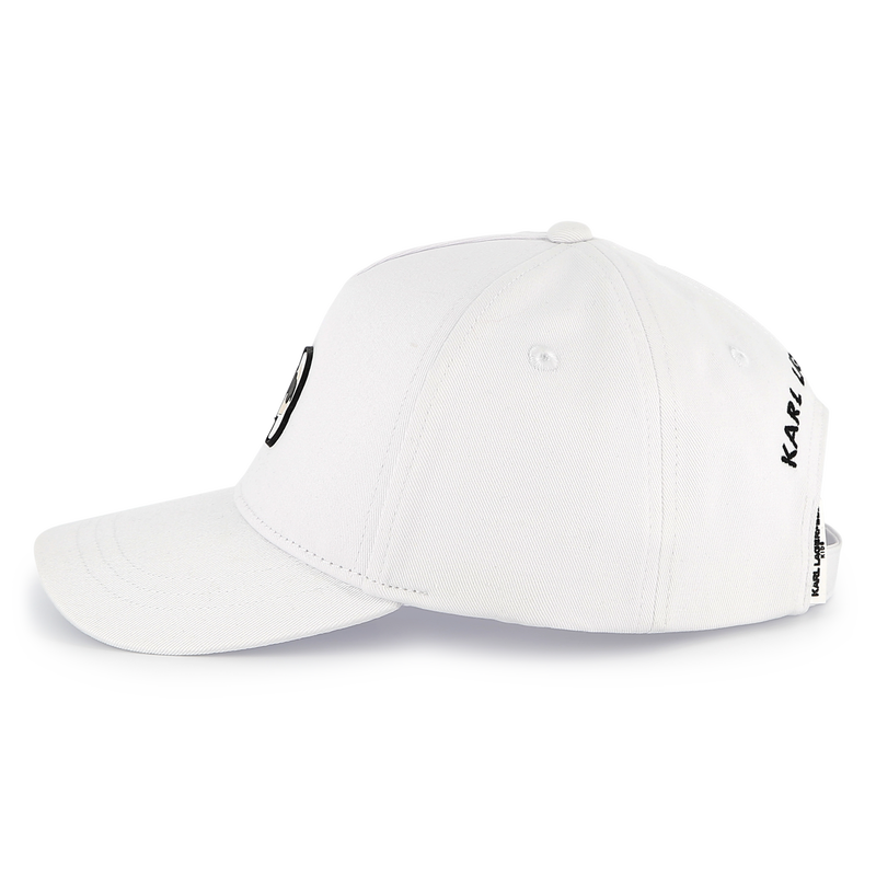 Gorra ajustable de algodón KARL LARGERFELD KIDS 
                        NIÑO