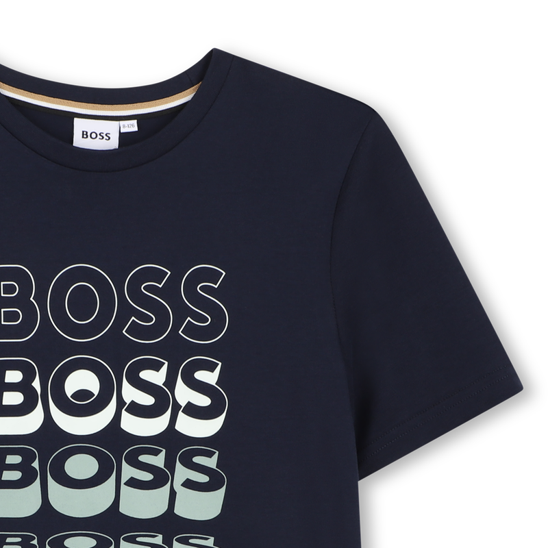 Camiseta de manga corta BOSS 
                        NI&Ntilde;O