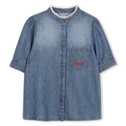 Camisa con cuello de oficial ZADIG & VOLTAIRE 
                    NI&Ntilde;A