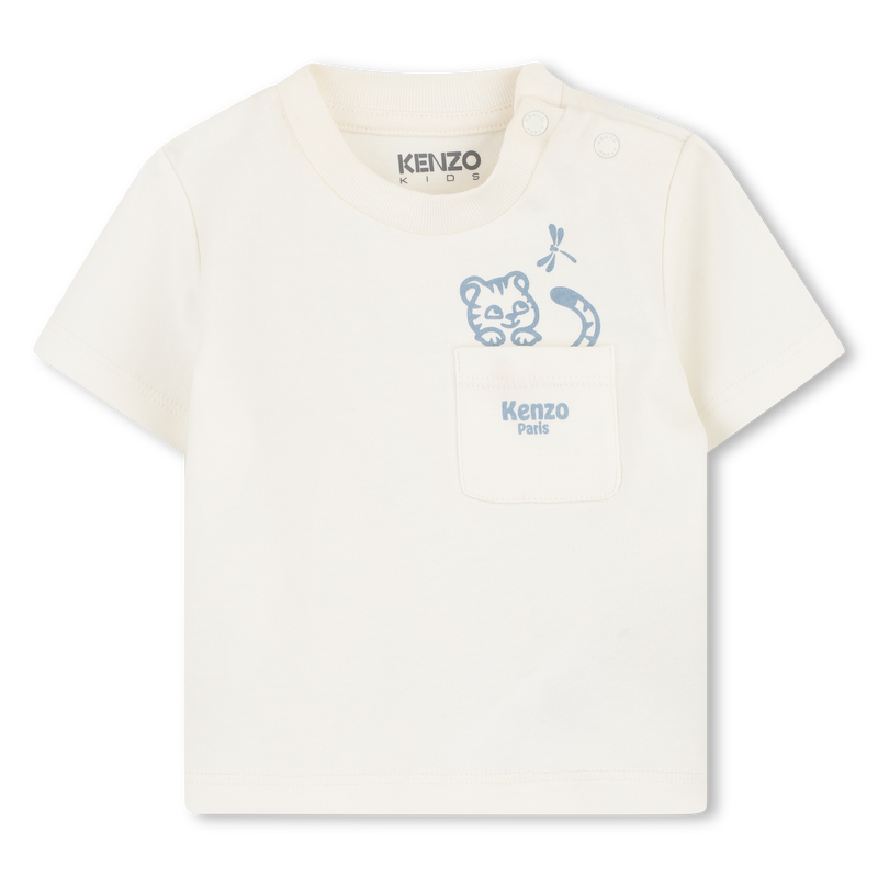 CONJUNTO DE CAMISETA Y MONO KENZO KIDS 
                        NI&Ntilde;O