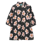 Vestido largo de manga abullonada KENZO KIDS 
                    NI&Ntilde;A