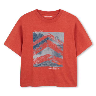 CAMISETA DE MANGA CORTA ZADIG & VOLTAIRE NI&Ntilde;O
