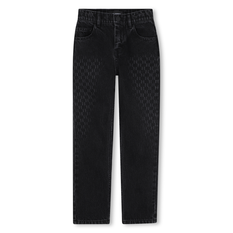 Pantal&oacute;n de denim KARL LAGERFELD KIDS 
                        NI&Ntilde;O
