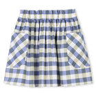 Falda de algod&oacute;n con cuadros KENZO KIDS 
                    NI&Ntilde;A