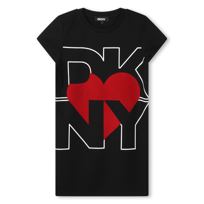 Vestido de manga corta DKNY NI&Ntilde;A