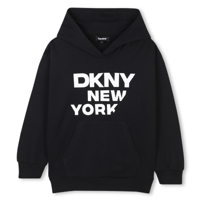 Sudadera estampado con relieve DKNY UNISEXO