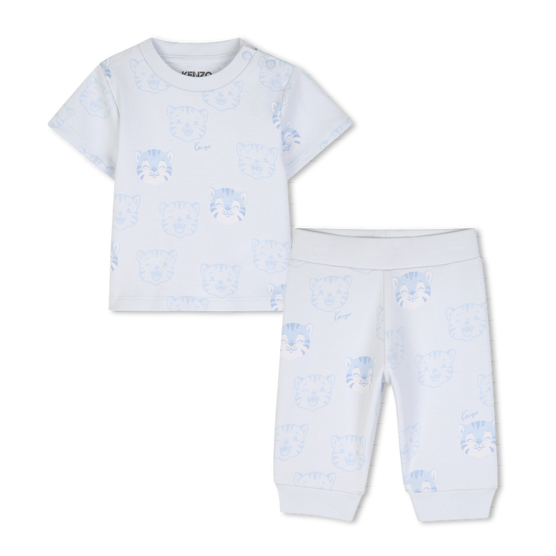 Conjunto de camiseta y pantal&oacute;n KENZO KIDS 
                        NI&Ntilde;O