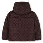 Chaqueta acolchada reversible con capucha MICHAEL KORS 
                    NI&Ntilde;A