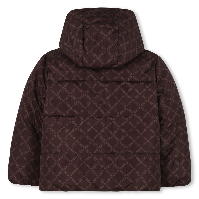 Chaqueta acolchada reversible con capucha MICHAEL KORS 
                        NI&Ntilde;A