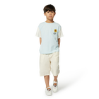 Bermudas lisas de algod&oacute;n KENZO KIDS 
                    NI&Ntilde;O