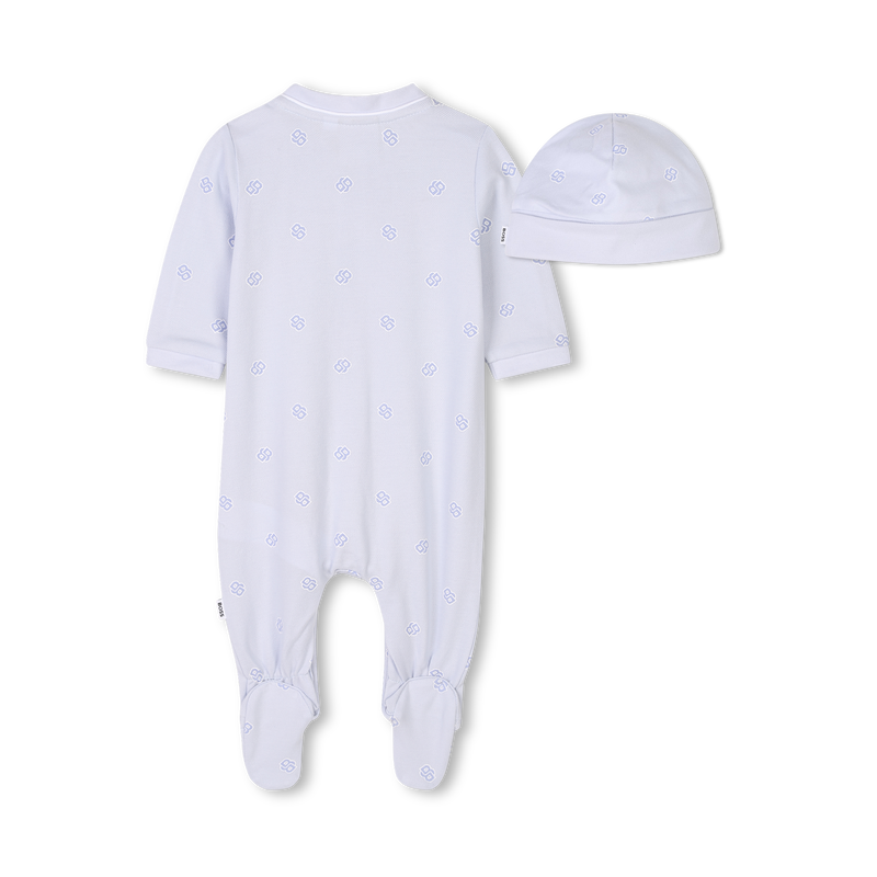 Pijama y gorro estampados BOSS 
                        NI&Ntilde;O