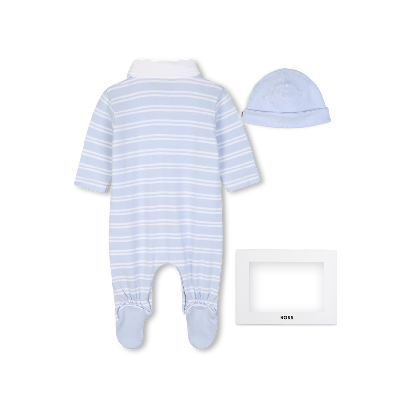Conjunto de pijama y gorro BOSS 
                        NI&Ntilde;O