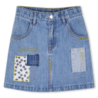 Falda de mezclilla MARC JACOBS 
                    NI&Ntilde;A