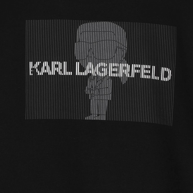 Sudadera de mulet&oacute;n KARL LAGERFELD KIDS 
                        NI&Ntilde;O