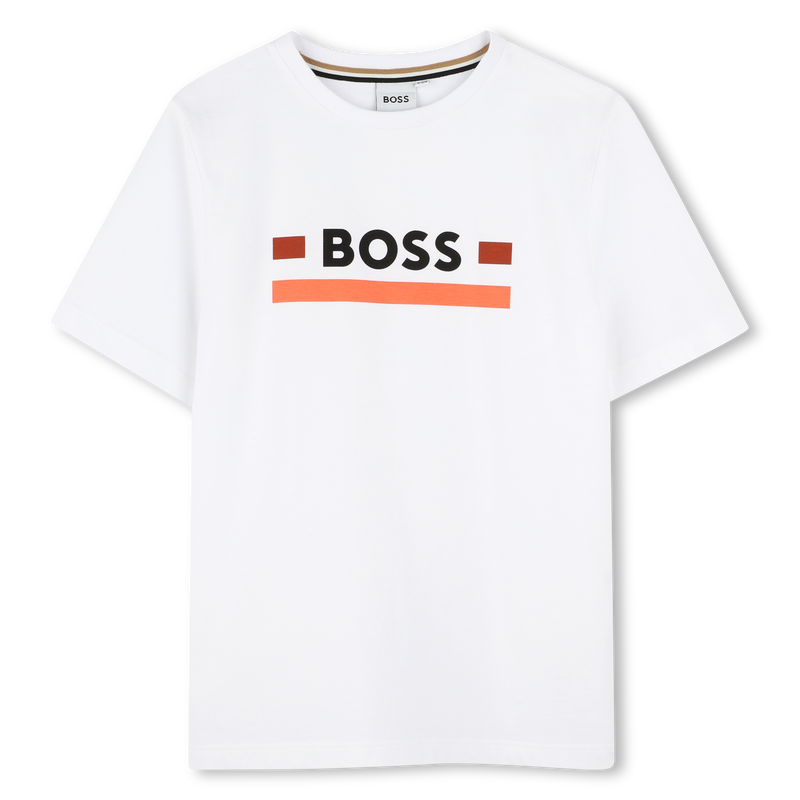 Camiseta y pantal&oacute;n de algod&oacute;n BOSS 
                        NI&Ntilde;O