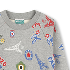 Su&eacute;ter de mulet&oacute;n estampado KENZO KIDS 
                    NI&Ntilde;O