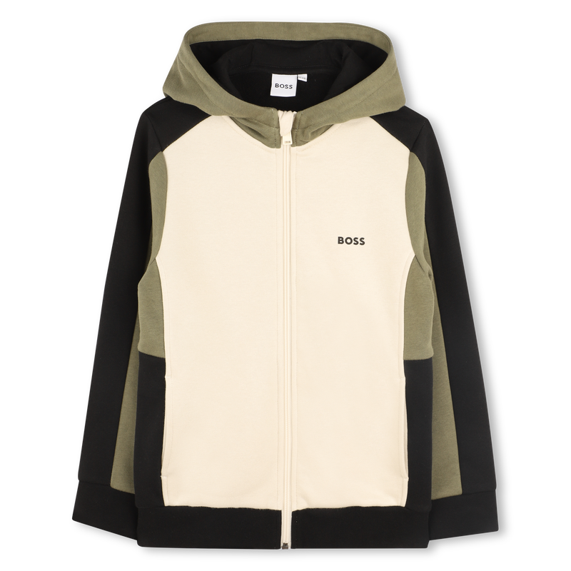 C&aacute;rdigan con capucha BOSS 
                        NI&Ntilde;O