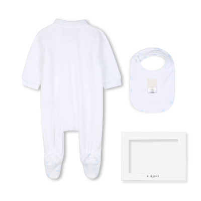 Conjunto de pijama y babero GIVENCHY NI&Ntilde;O