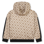 Chaqueta de jacquard y capucha BOSS 
                    NI&Ntilde;A