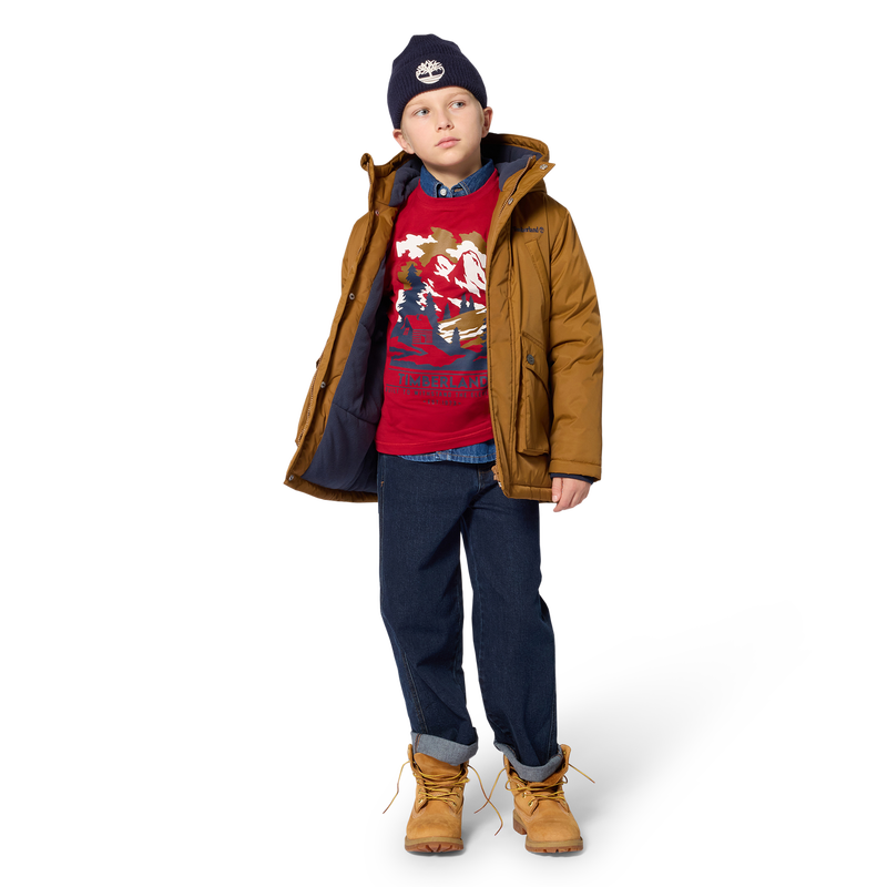 Camiseta de manga larga TIMBERLAND 
                        NI&Ntilde;O