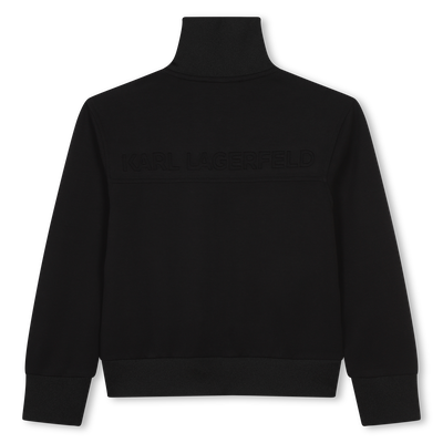 Chaqueta de ch&aacute;ndal cremallera KARL LAGERFELD KIDS NI&Ntilde;O