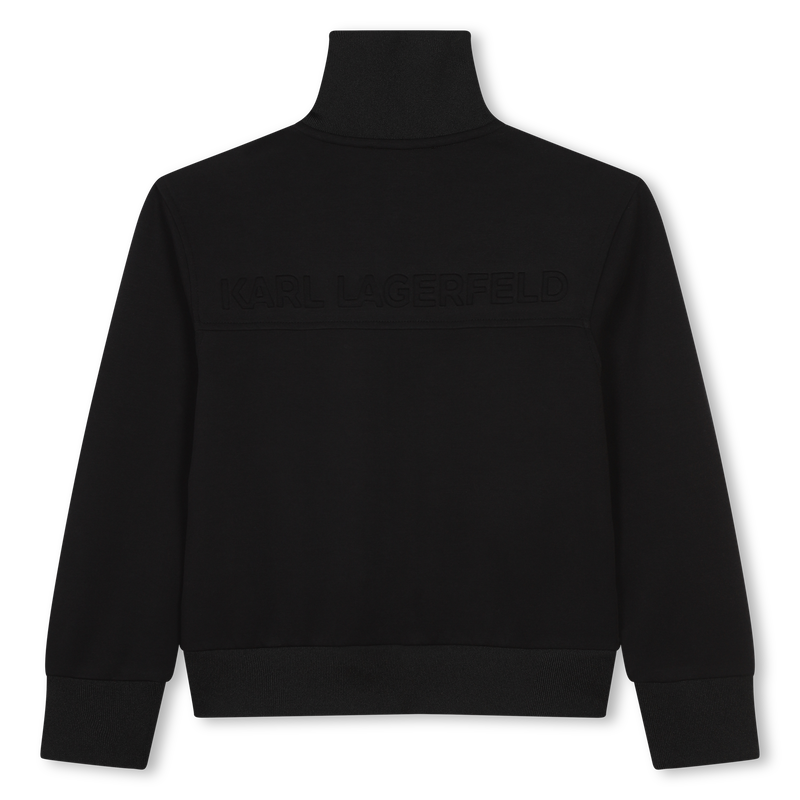 Chaqueta de ch&aacute;ndal cremallera KARL LAGERFELD KIDS 
                        NI&Ntilde;O