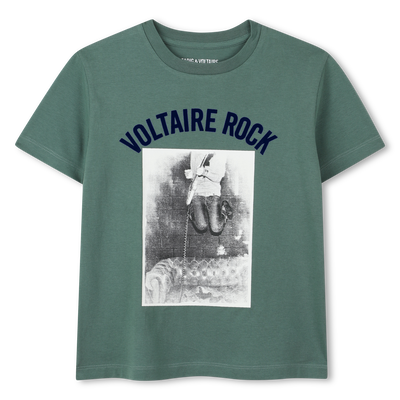 Camiseta de manga corta ZADIG & VOLTAIRE NI&Ntilde;O