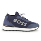 Zapatillas con cordones el&aacute;sticos BOSS 
                    NI&Ntilde;O