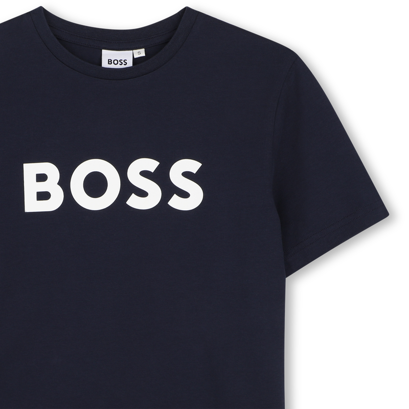 Camiseta de mangas cortas BOSS 
                        NI&Ntilde;O