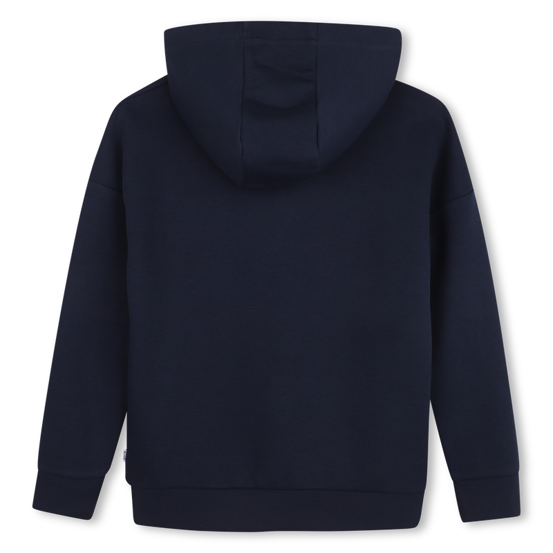 SUDADERA CON CAPUCHA BOSS 
                        NI&Ntilde;O