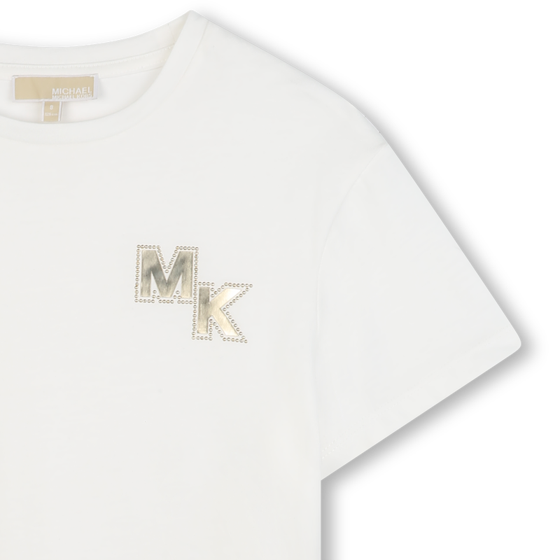 Camiseta de punto de manga corta MICHAEL KORS 
                        NI&Ntilde;A