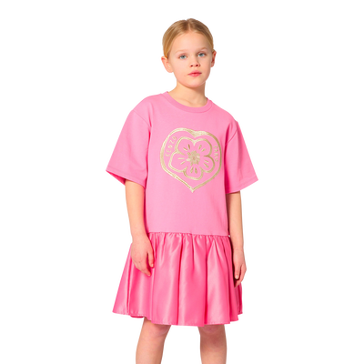Vestido de manga corta KENZO KIDS NI&Ntilde;A