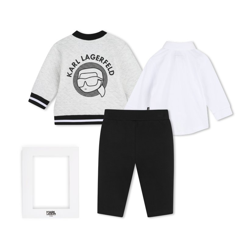 Conjunto de ch&aacute;ndal KARL LAGERFELD KIDS 
                        NI&Ntilde;O