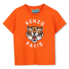 Camiseta de manga corta, NARANJA, hi-res