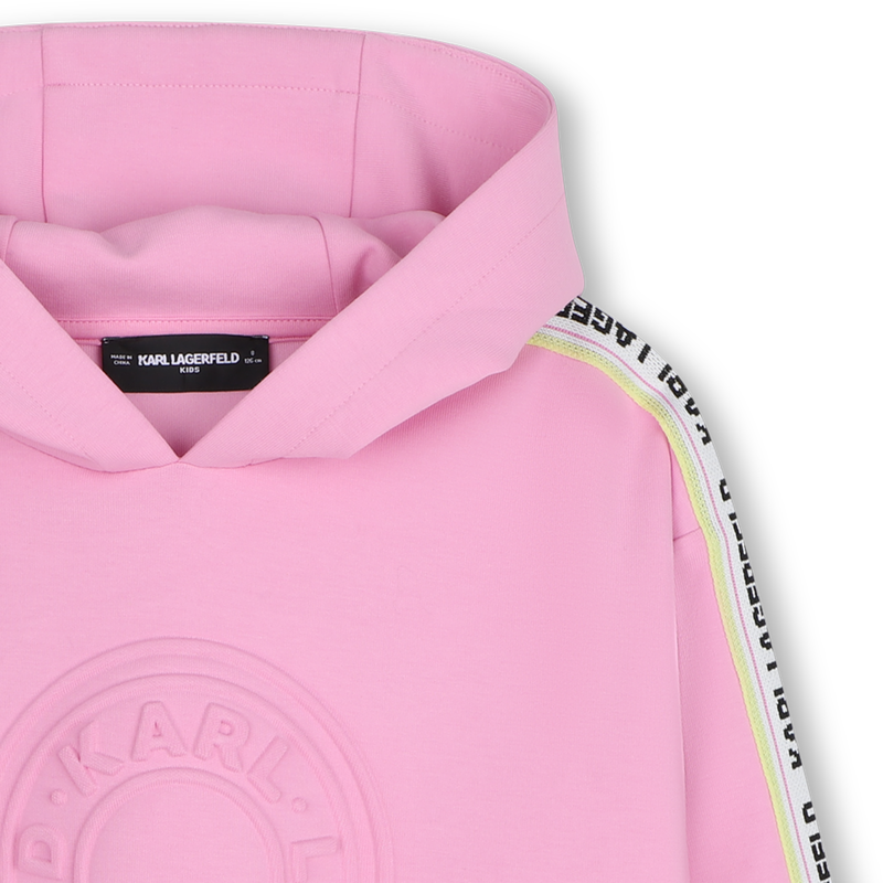 Sudadera con capucha KARL LAGERFELD KIDS 
                        NI&Ntilde;A