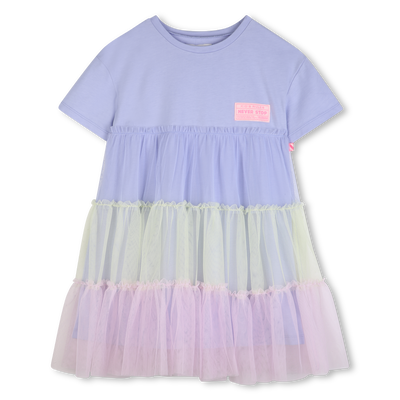 VESTIDO BIMATERIAL BILLIEBLUSH NI&Ntilde;A