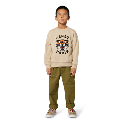 Sudadera de forro polar sin cepillar KENZO KIDS NIÑO