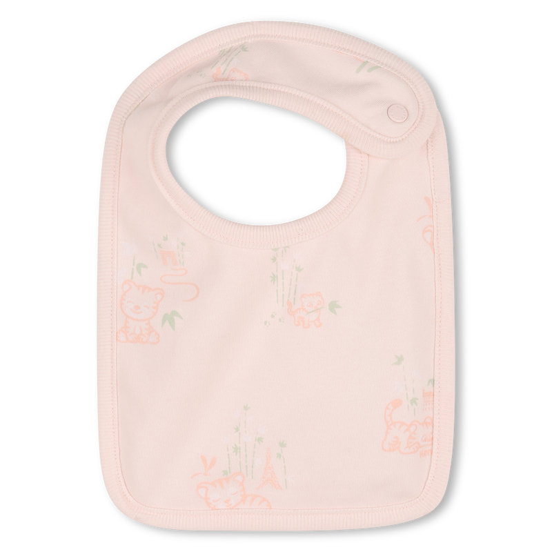 CONJUNTO DE PIJAMA, GORRO Y BABERO KENZO KIDS 
                        NI&Ntilde;A