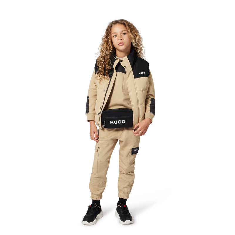 Parka con capucha HUGO 
                        NI&Ntilde;O
