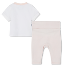 Conjunto camiseta y leggigns BOSS 
                    NI&Ntilde;A