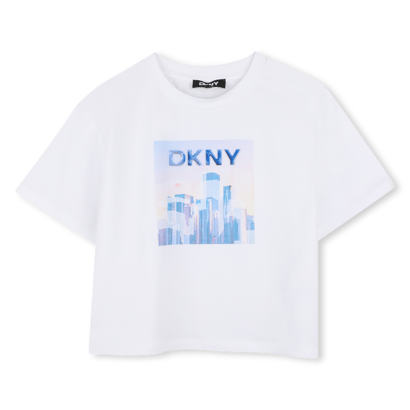 CAMISETA DE MANGA CORTA DKNY 
                        NI&Ntilde;A