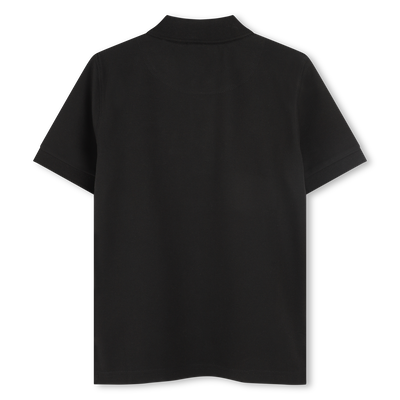 Polo de piqu&eacute; y manga corta HUGO NI&Ntilde;O