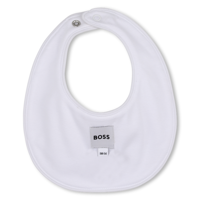 Conjunto de pijama, gorro y babero. BOSS 
                        NI&Ntilde;O